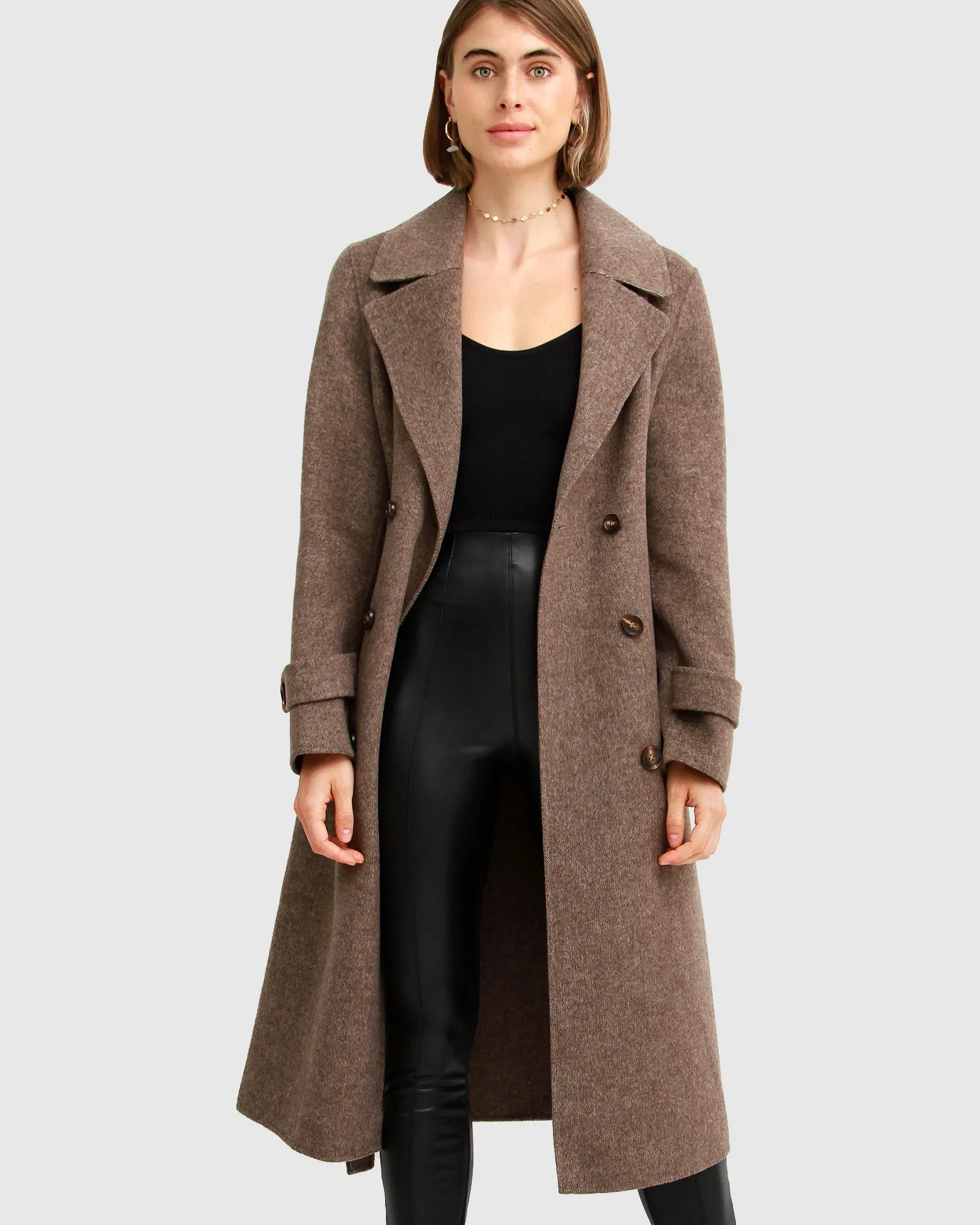 Front Runner Belted Coat