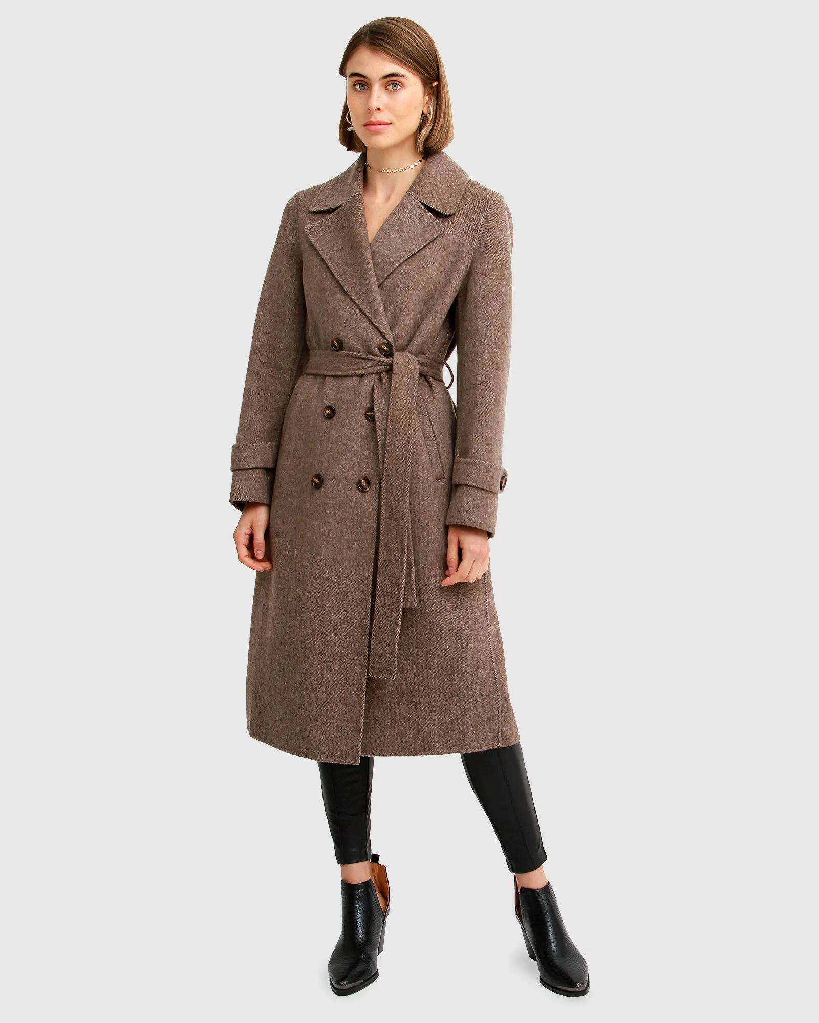 Front Runner Belted Coat