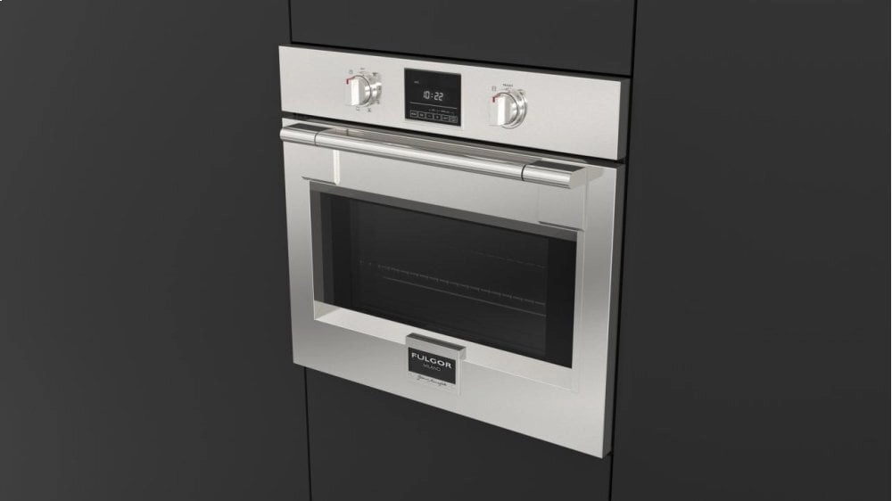 Fulgor Milano F6PSP30S1 30" Pro Single Oven Wall Ovens 27 inch wall oven built-in
