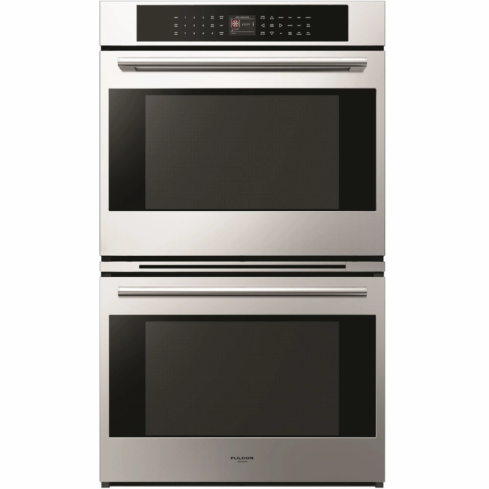 Fulgor Milano F7DP30S1 30'' Self Cleaning Double Wall Oven - Stainless Steel Wall Ovens 27 inch wall oven built-in