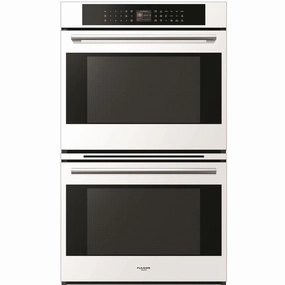Fulgor Milano F7DP30W1 30'' Self Cleaning Double Wall Oven - Stainless Steel - White Wall Ovens 27 inch wall oven built-in
