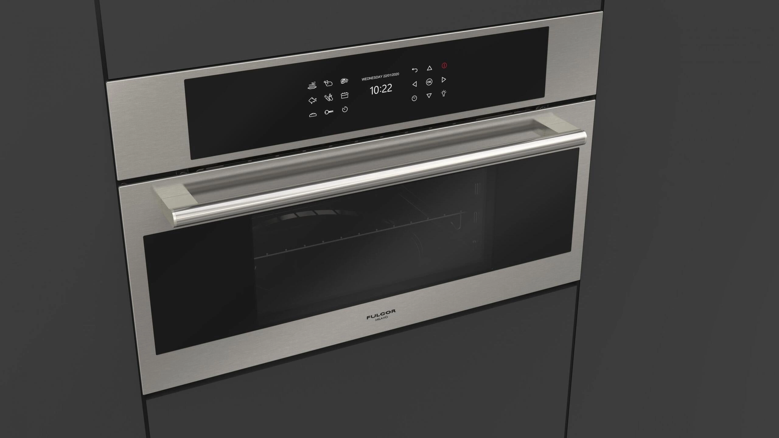 Fulgor Milano F7DSCO30S1 30" Combi Steam Oven - Stainless Steel