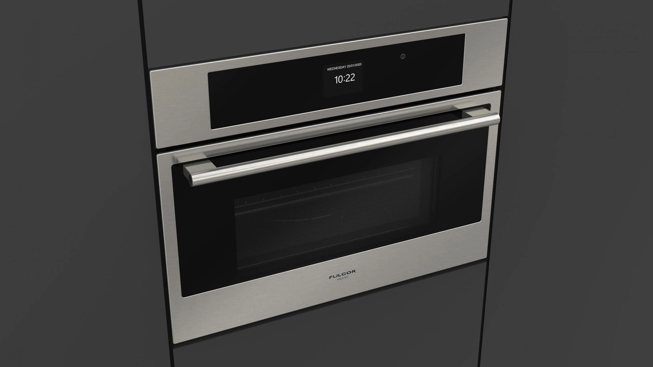 Fulgor Milano F7DSPD24S1 24" Combi Speed Oven - Stainless Steel Wall Ovens oven with smart temperature control