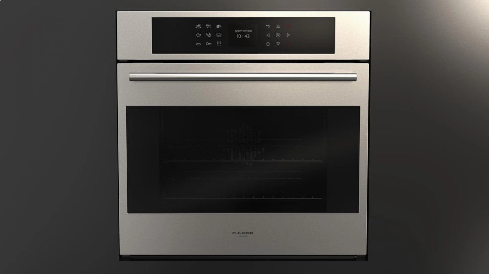 Fulgor Milano F7SP24S1 24" Multifunction Self-Cleaning Oven Wall Ovens 27 inch wall oven built-in