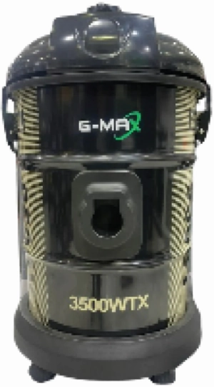 G-MAX Drum Vacuum, 3500Watts, 25Lit, Black robot vacuum, handheld vacuum
