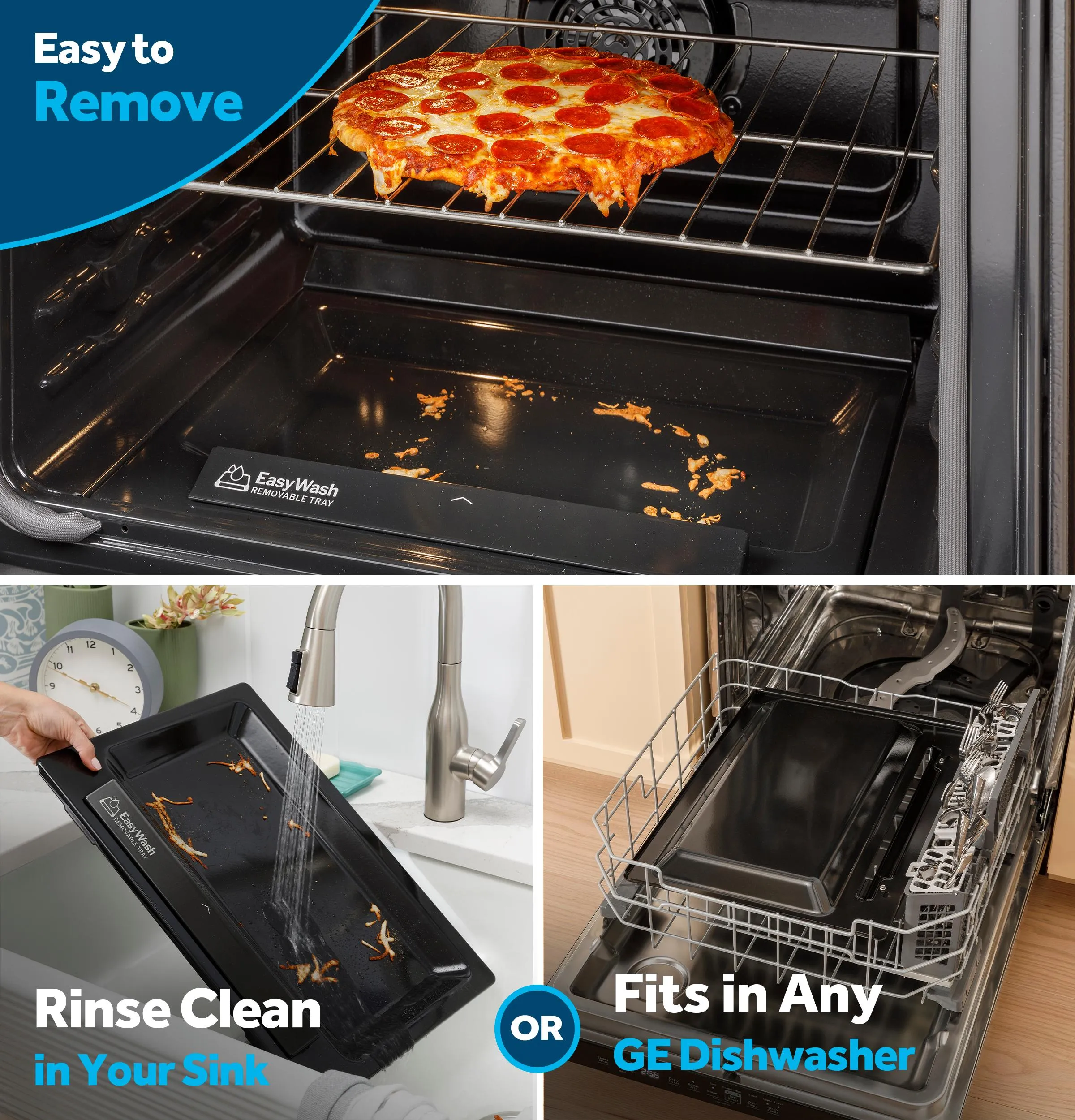 Ge Appliances GGF600AVES Ge? 30" Free-Standing Gas Convection Range With No Preheat Air Fry And Easywash&#8482; Oven Tray