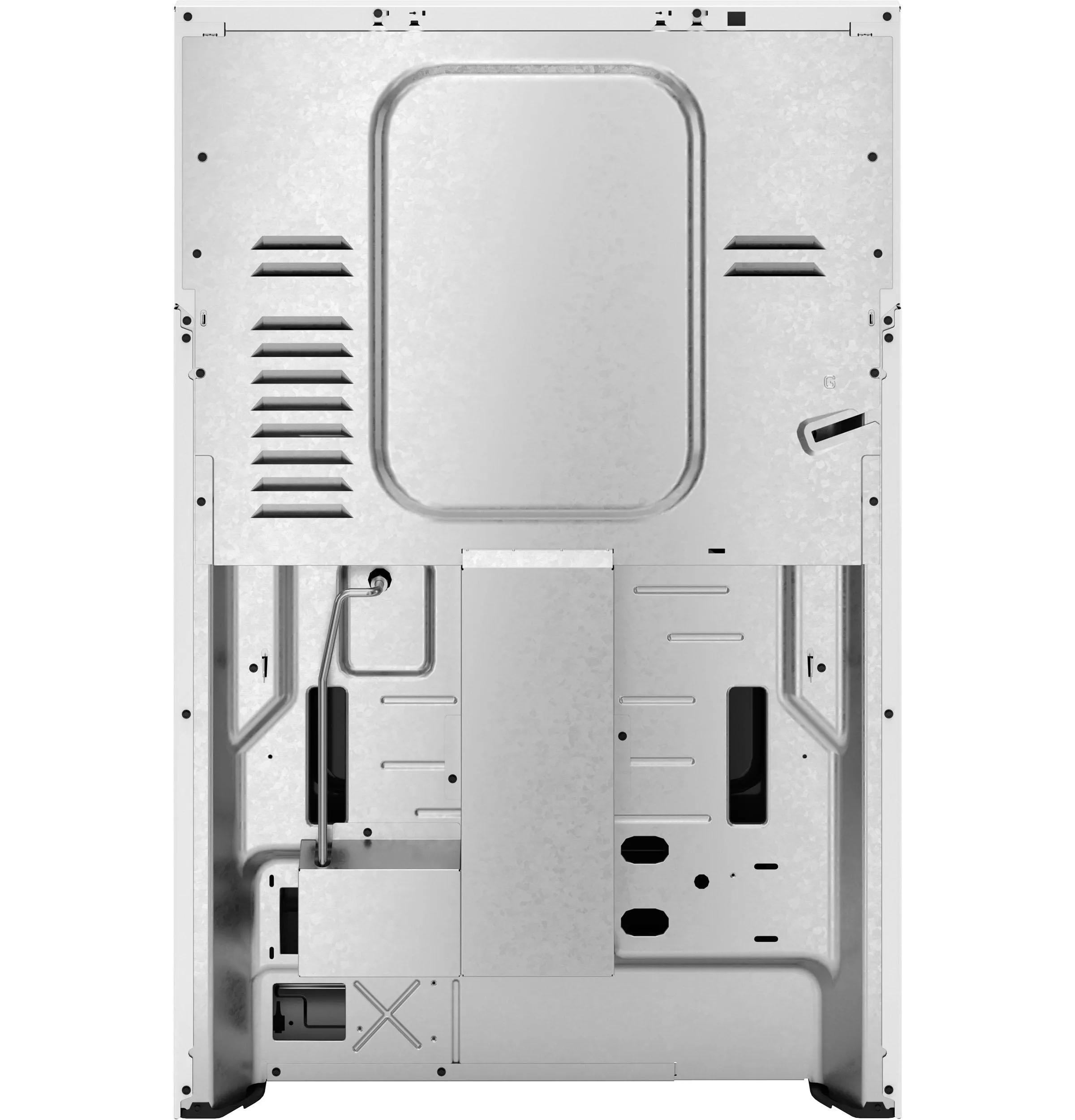 Ge Appliances GGF600AVWW Ge? 30" Free-Standing Gas Convection Range With No Preheat Air Fry And Easywash&#8482; Oven Tray
