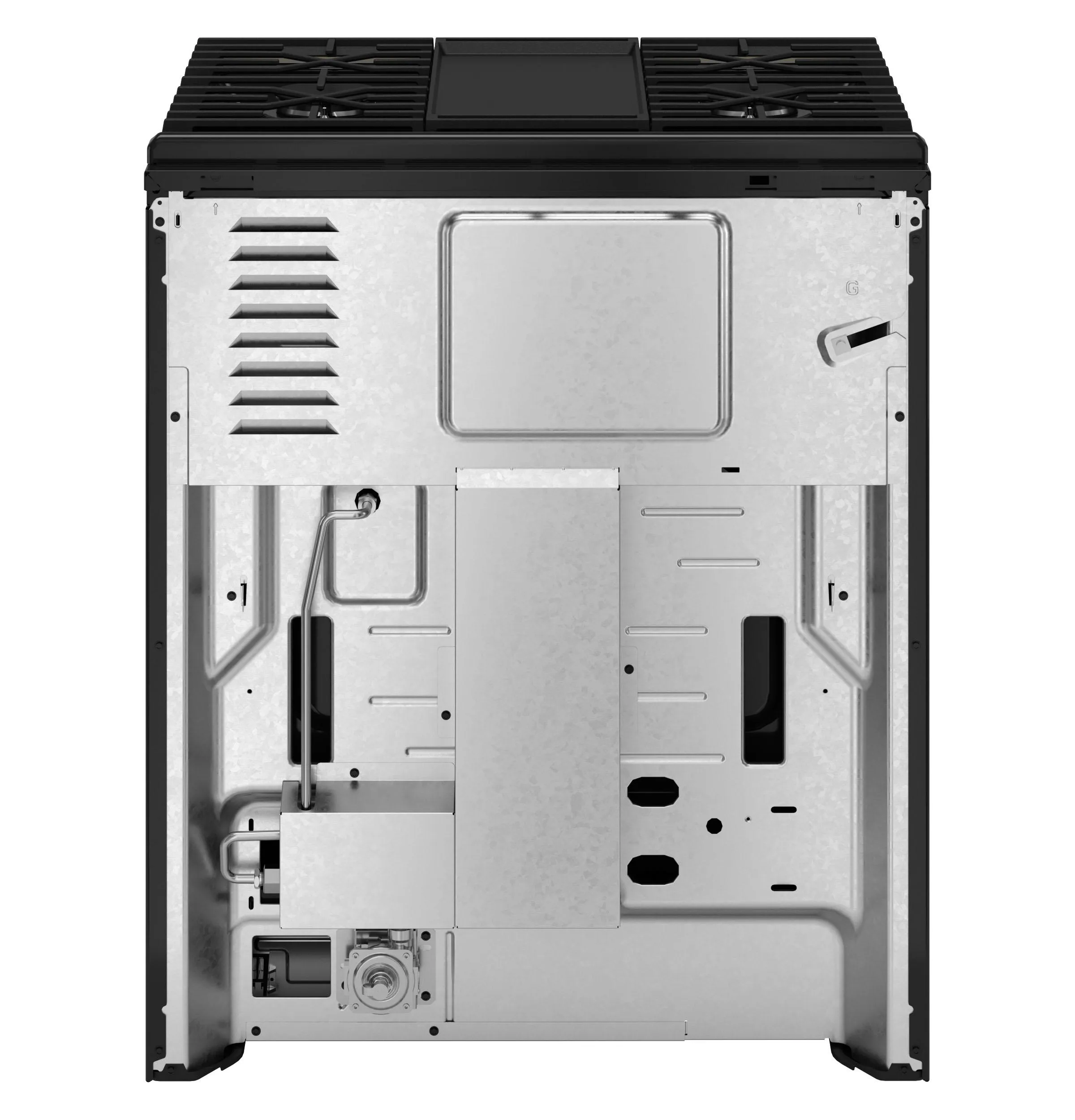 Ge Appliances GGS600AVES Ge? 30" Slide-In Front-Control Convection Gas Range With No Preheat Air Fry And Easywash&#8482; Oven Tray
