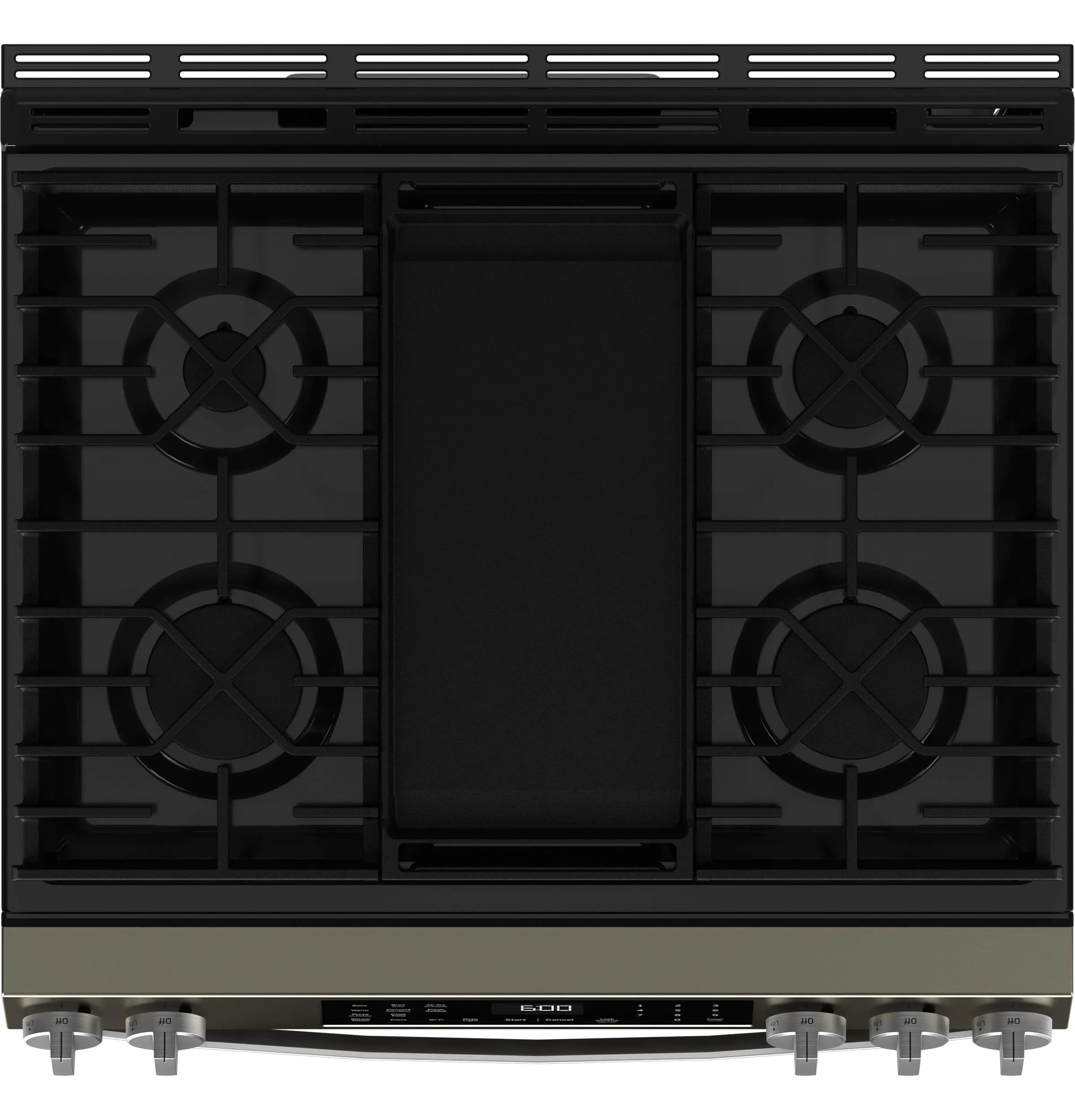 Ge Appliances GGS600AVES Ge? 30" Slide-In Front-Control Convection Gas Range With No Preheat Air Fry And Easywash&#8482; Oven Tray