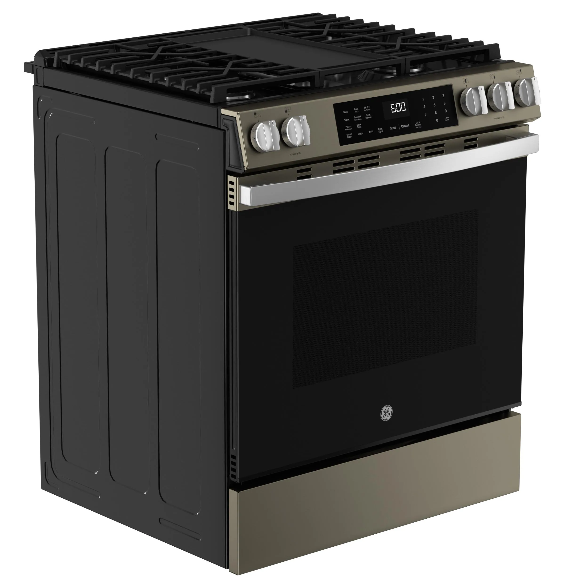 Ge Appliances GGS600AVES Ge? 30" Slide-In Front-Control Convection Gas Range With No Preheat Air Fry And Easywash&#8482; Oven Tray