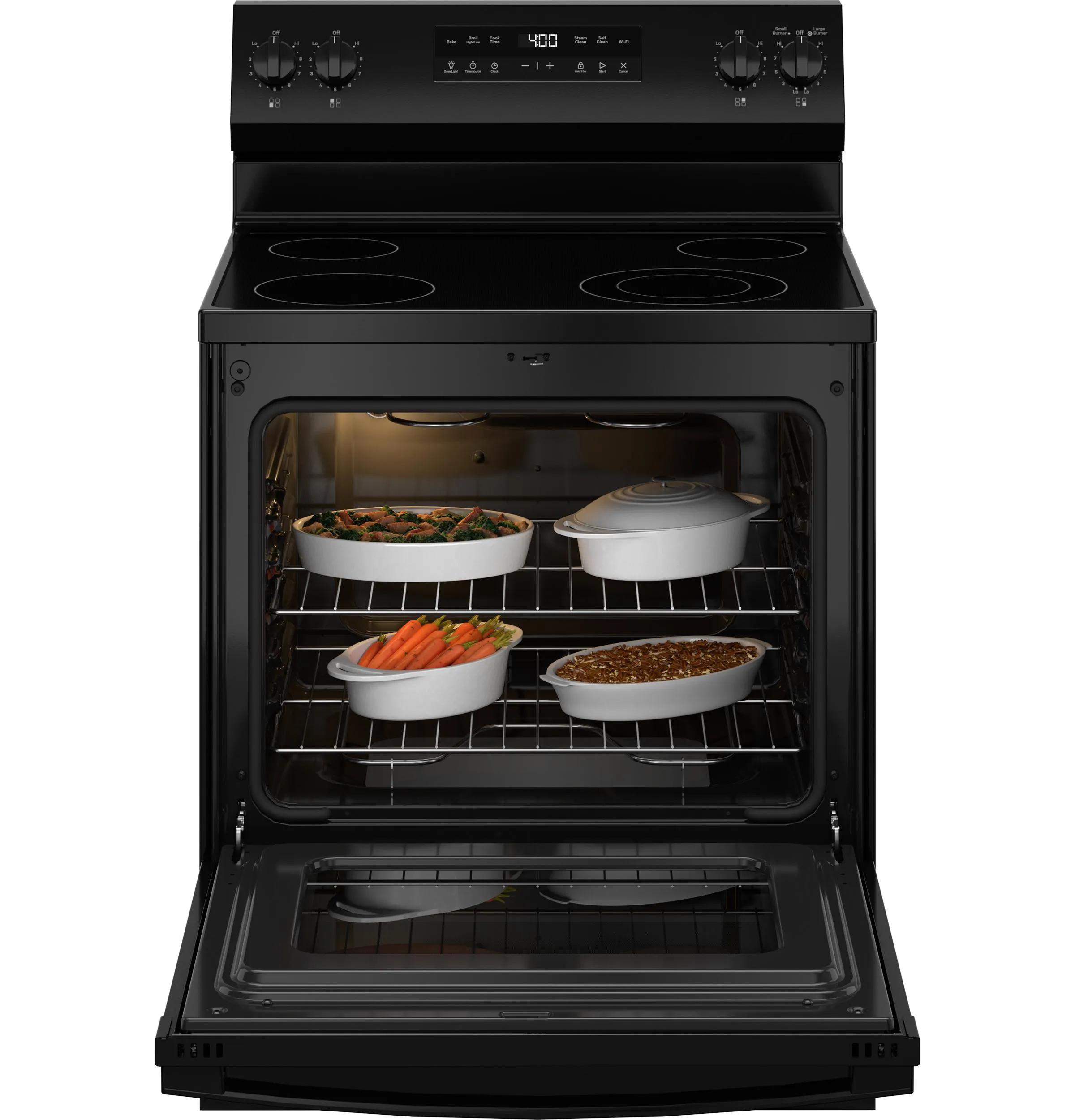 Ge Appliances GRF400PVBB Ge? 30" Free-Standing Electric Range
