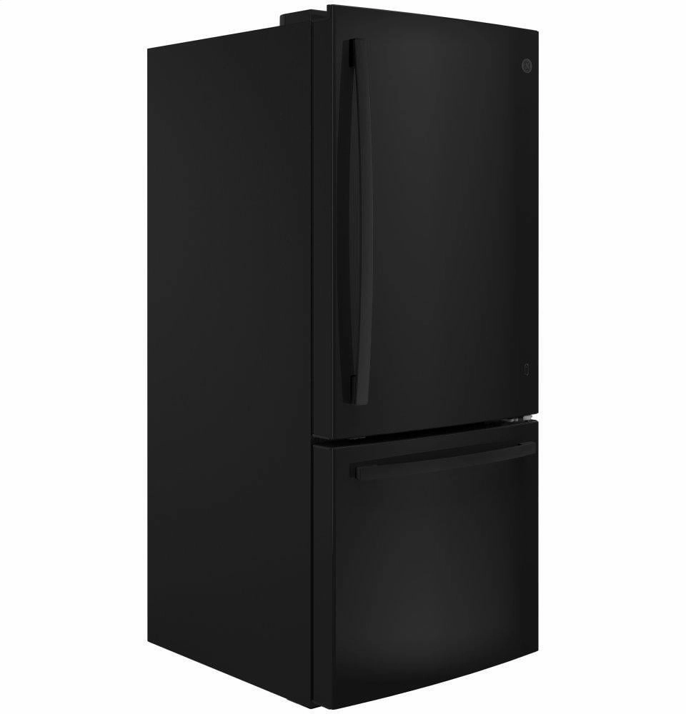 Ge Appliances GBE21DGKBB Ge? Energy Star? 21.0 Cu. Ft. Bottom-Freezer Refrigerator