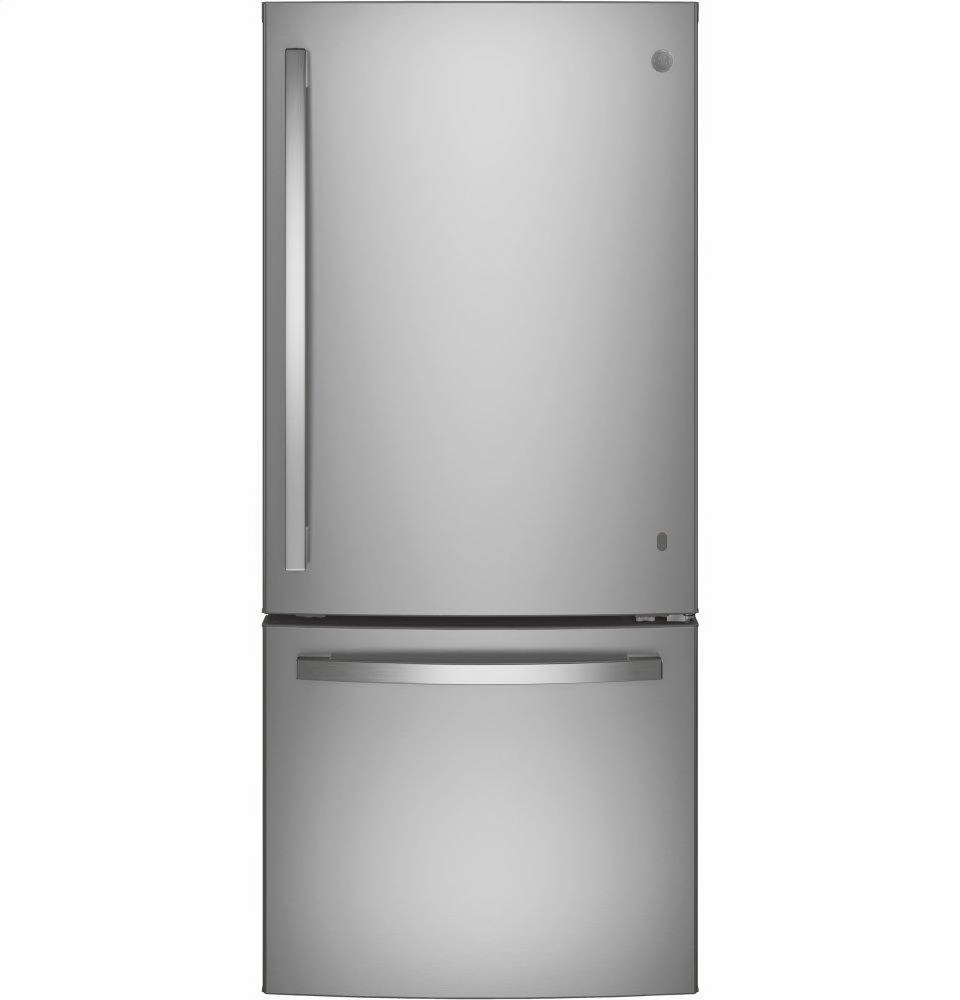 Ge Appliances GDE21EYKFS Ge? Energy Star? 21.0 Cu. Ft. Bottom-Freezer Refrigerator Freestanding Refrigerators freestanding fridge freezer combo