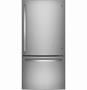 Ge Appliances GDE25EYKFS Ge? Energy Star? 24.8 Cu. Ft. Bottom-Freezer Drawer Refrigerator Freestanding Refrigerators freestanding fridge freezer combo