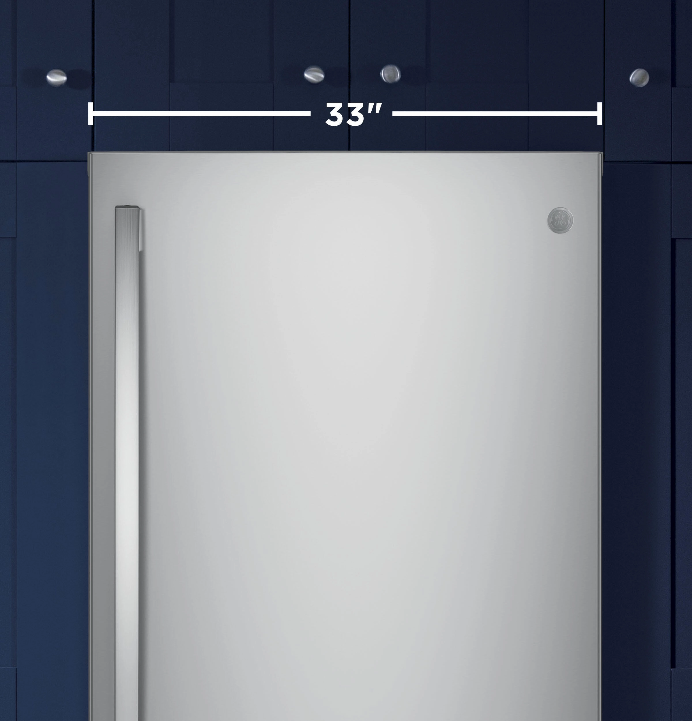 Ge Appliances GDE25EYKFS Ge? Energy Star? 24.8 Cu. Ft. Bottom-Freezer Drawer Refrigerator
