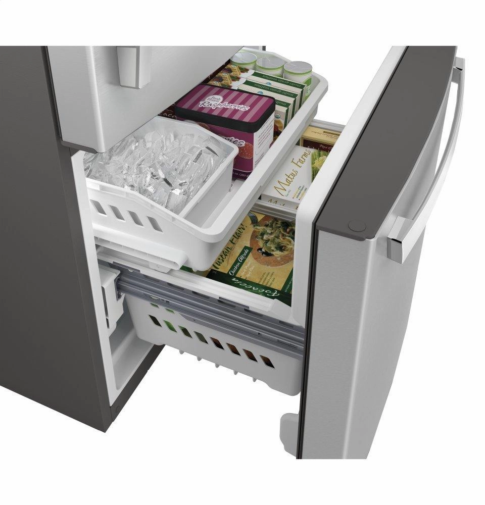 Ge Appliances GDE25EYKFS Ge? Energy Star? 24.8 Cu. Ft. Bottom-Freezer Drawer Refrigerator