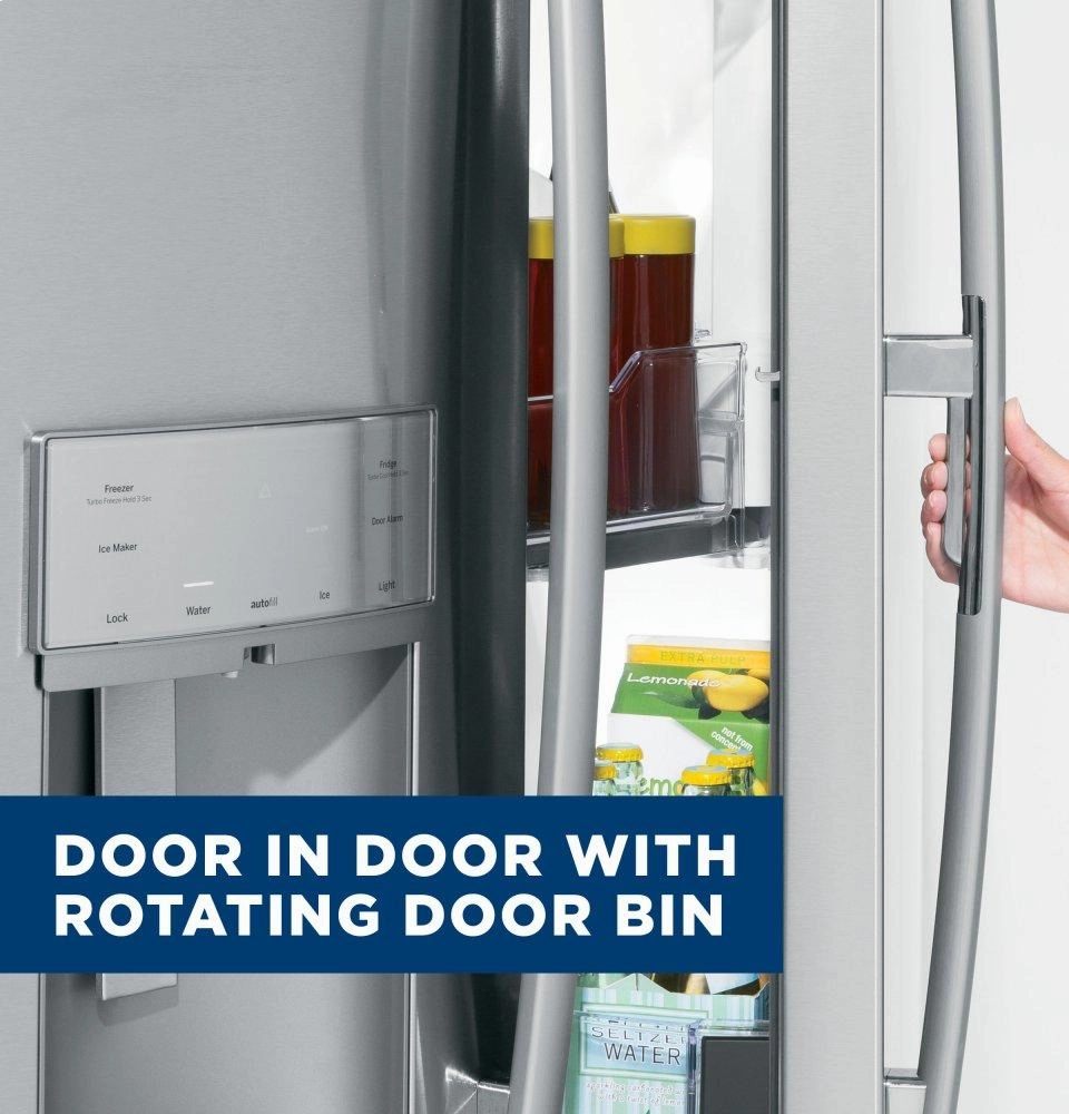 Ge Appliances GFD28GMLES Ge? 27.7 Cu. Ft. French-Door Refrigerator With Door In Door