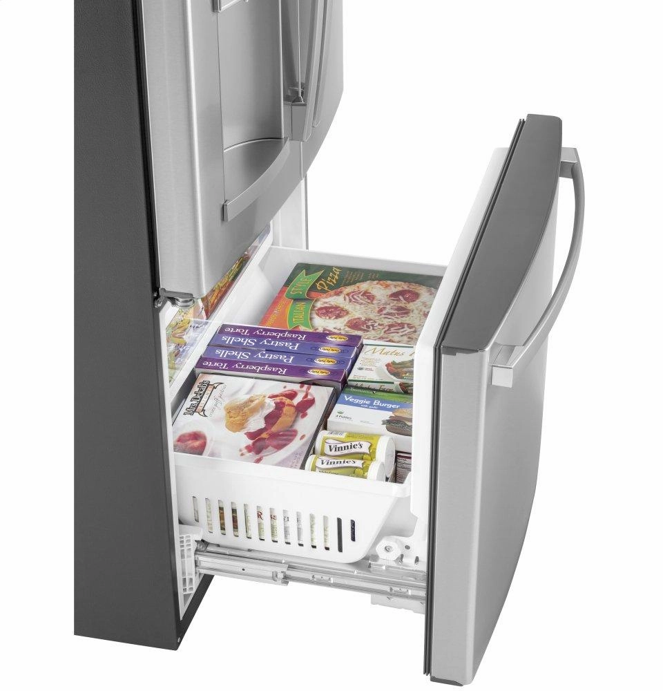 Ge Appliances GFD28GYNFS Ge? 27.7 Cu. Ft. Fingerprint Resistant French-Door Refrigerator With Door In Door