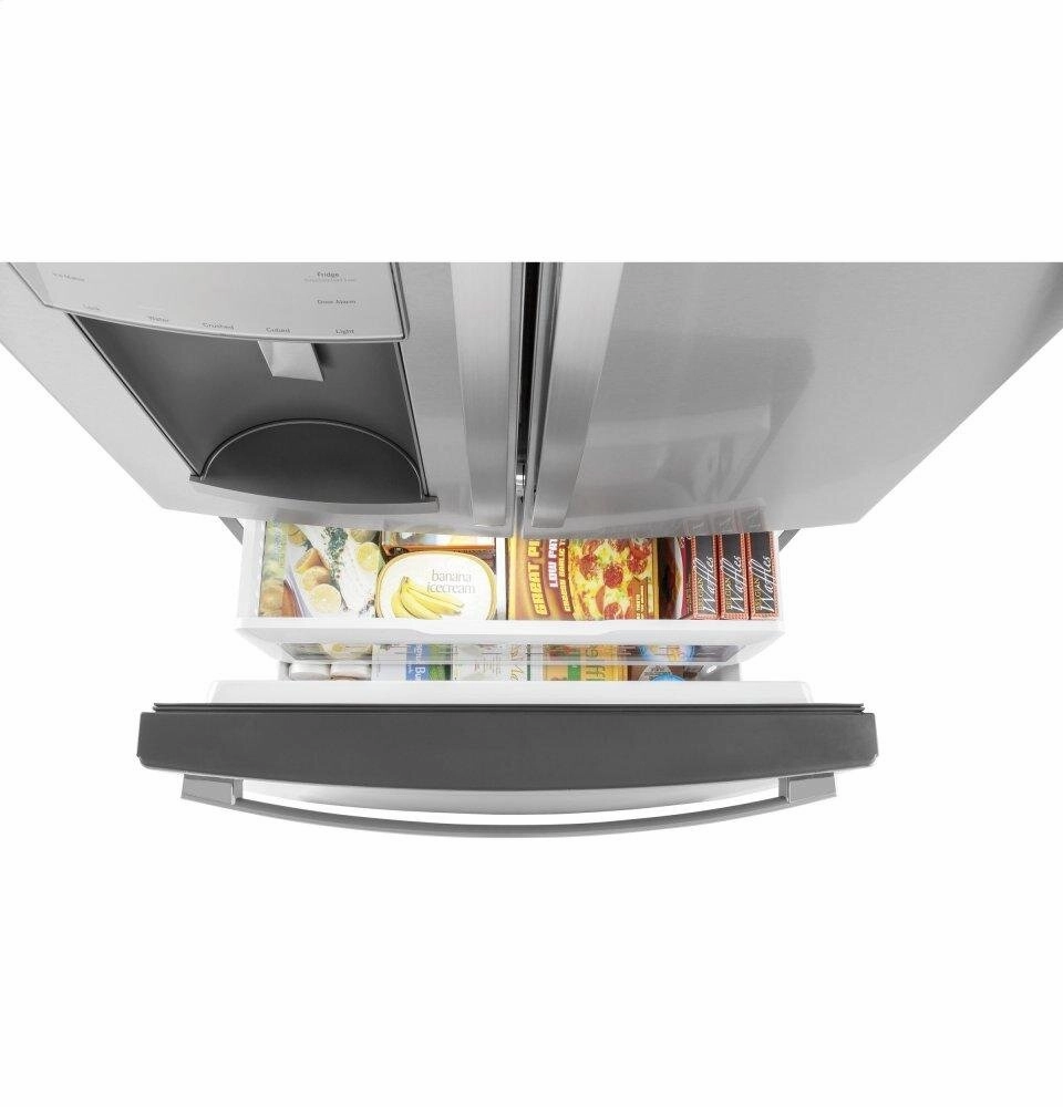 Ge Appliances GFD28GYNFS Ge? 27.7 Cu. Ft. Fingerprint Resistant French-Door Refrigerator With Door In Door