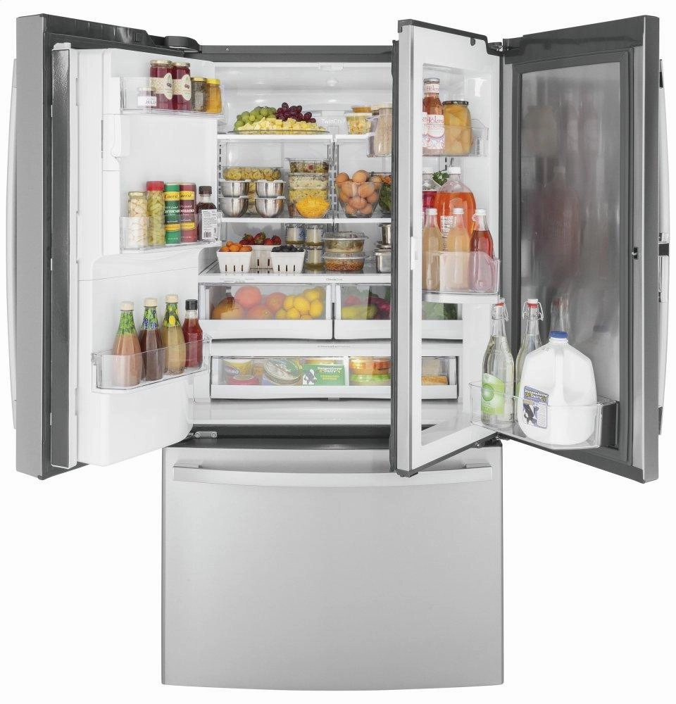 Ge Appliances GFD28GYNFS Ge? 27.7 Cu. Ft. Fingerprint Resistant French-Door Refrigerator With Door In Door