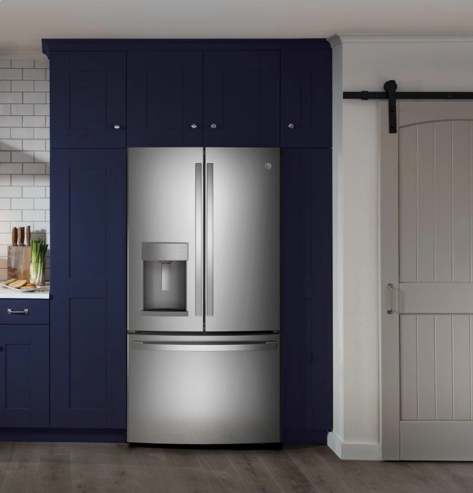 Ge Appliances GFD28GYNFS Ge? 27.7 Cu. Ft. Fingerprint Resistant French-Door Refrigerator With Door In Door
