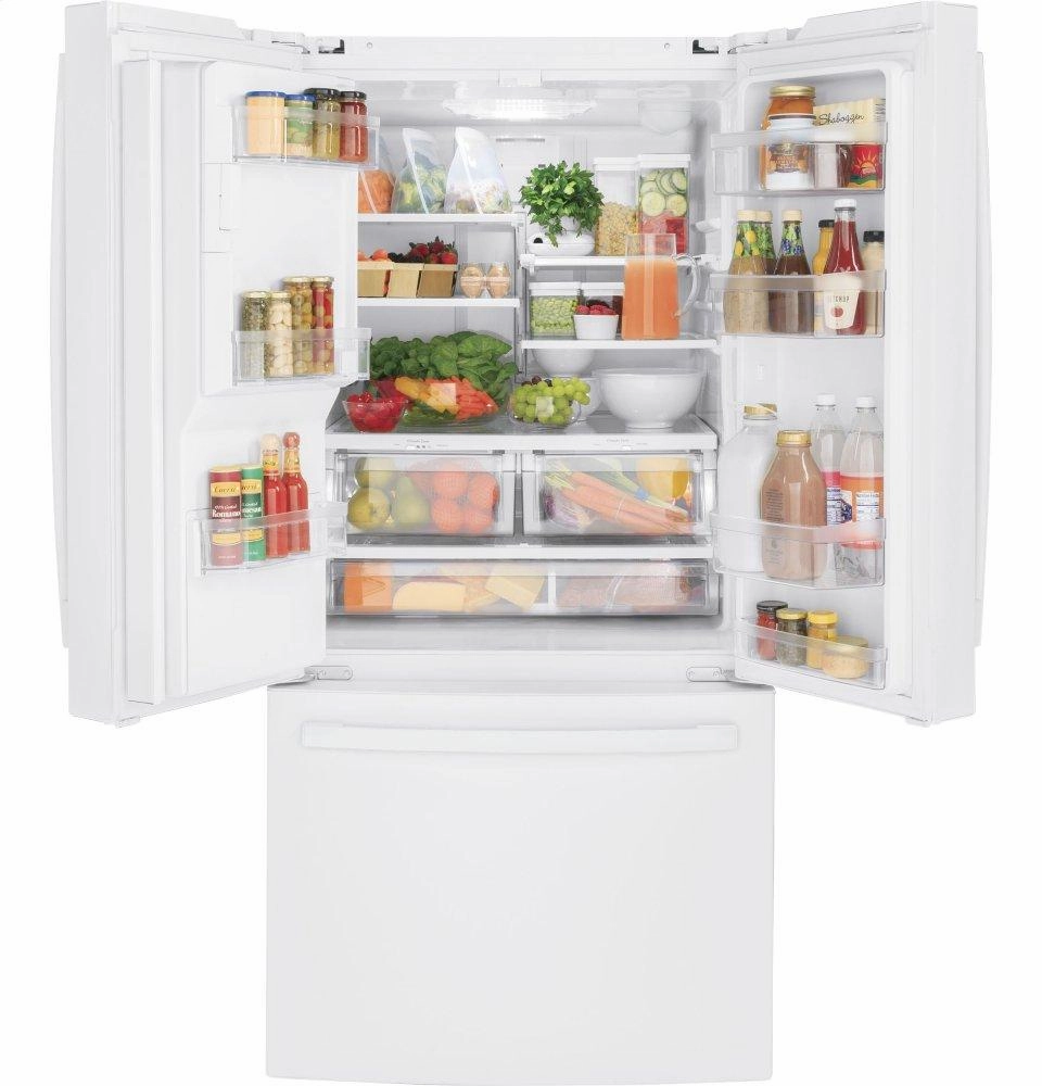 Ge Appliances GFE24JGKWW Ge? Energy Star? 23.6 Cu. Ft. French-Door Refrigerator