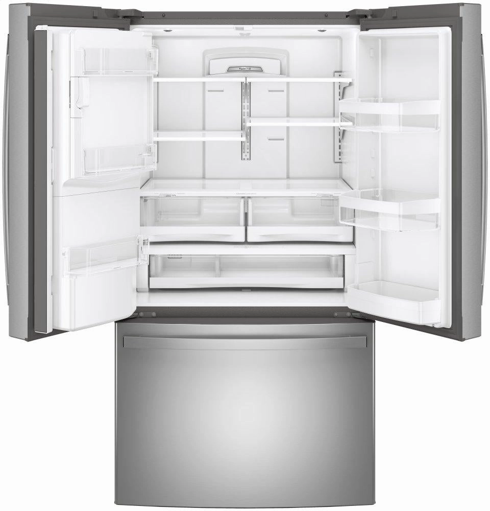 Ge Appliances GFE28GYNFS Ge? Energy Star? 27.7 Cu. Ft. Fingerprint Resistant French-Door Refrigerator