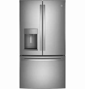 Ge Appliances GFE28GYNFS Ge? Energy Star? 27.7 Cu. Ft. Fingerprint Resistant French-Door Refrigerator Freestanding Refrigerators freestanding fridge freezer combo