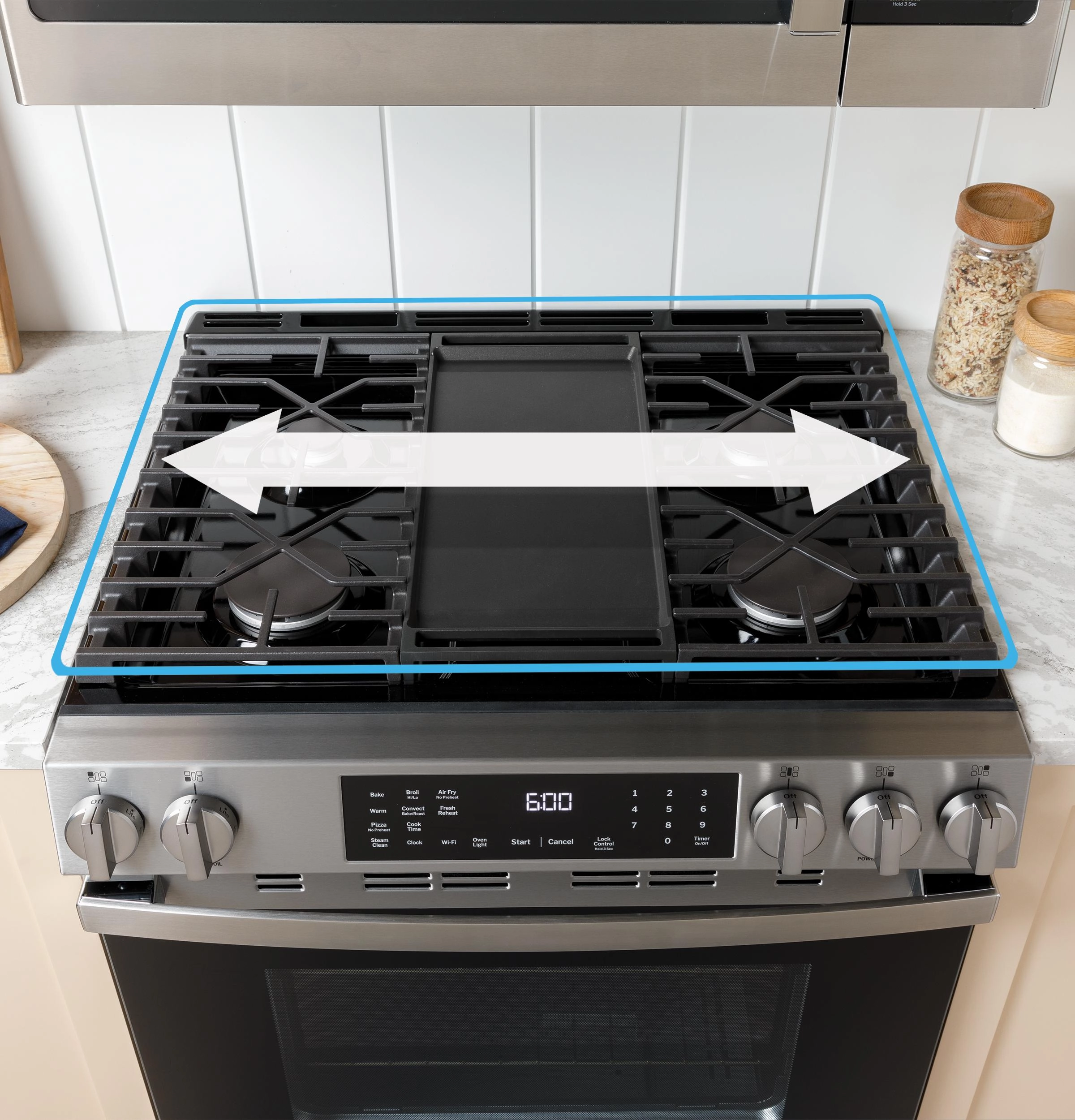 Ge Appliances GGF500PVSS Ge? 30" Free-Standing Gas Range With Crisp Mode