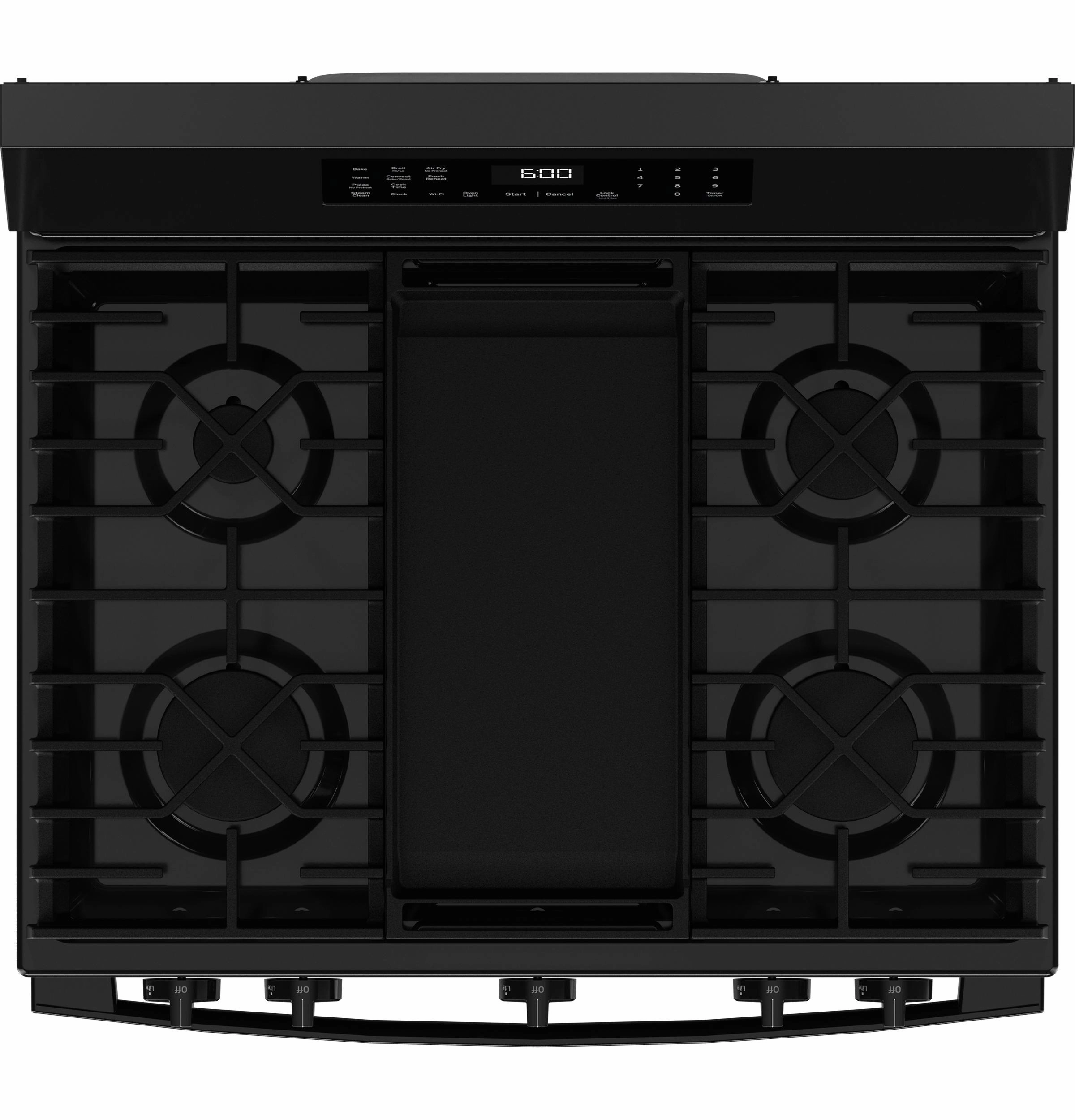 Ge Appliances GGF600AVBB Ge? 30" Free-Standing Gas Convection Range With No Preheat Air Fry And Easywash&#8482; Oven Tray