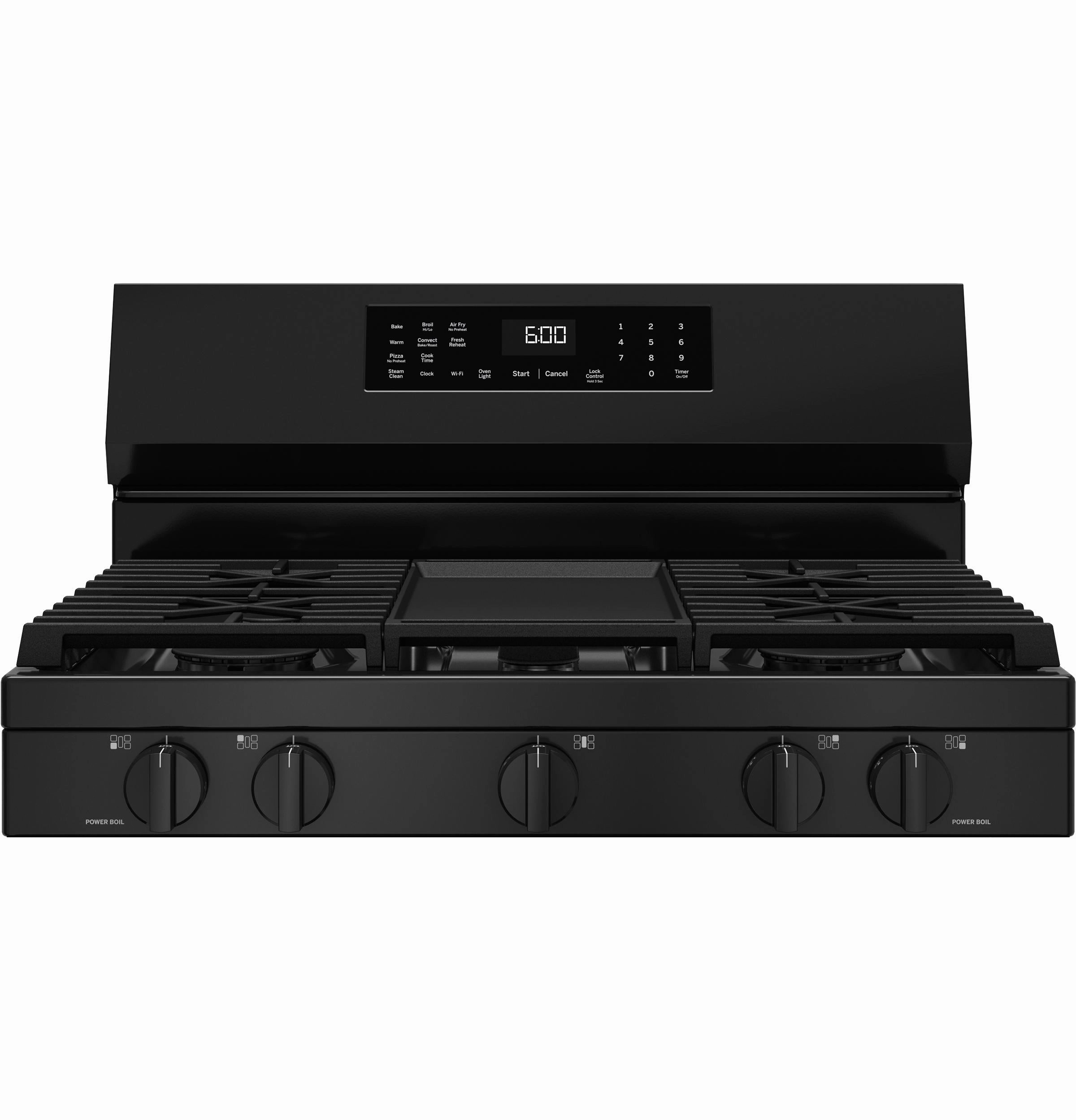 Ge Appliances GGF600AVBB Ge? 30" Free-Standing Gas Convection Range With No Preheat Air Fry And Easywash&#8482; Oven Tray