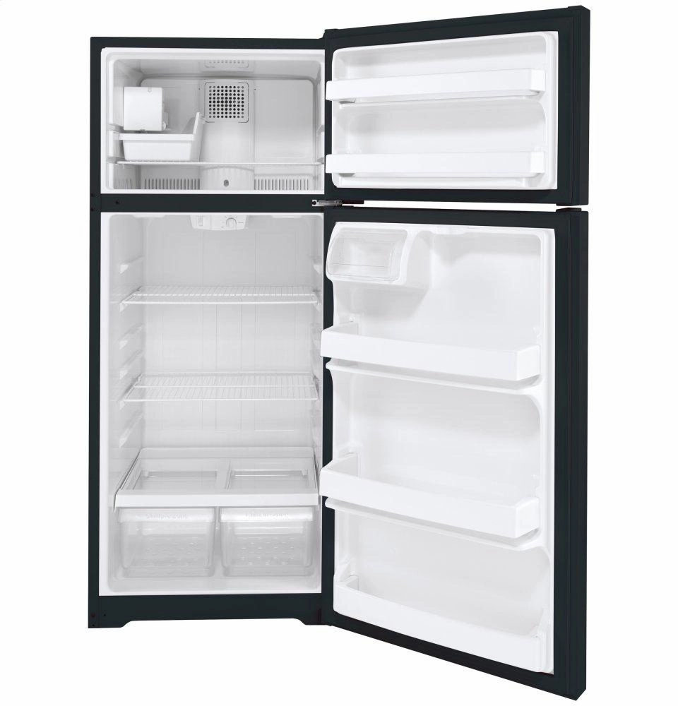 Ge Appliances GIE18DTNRBB Ge? Energy Star? 17.5 Cu. Ft. Top-Freezer Refrigerator