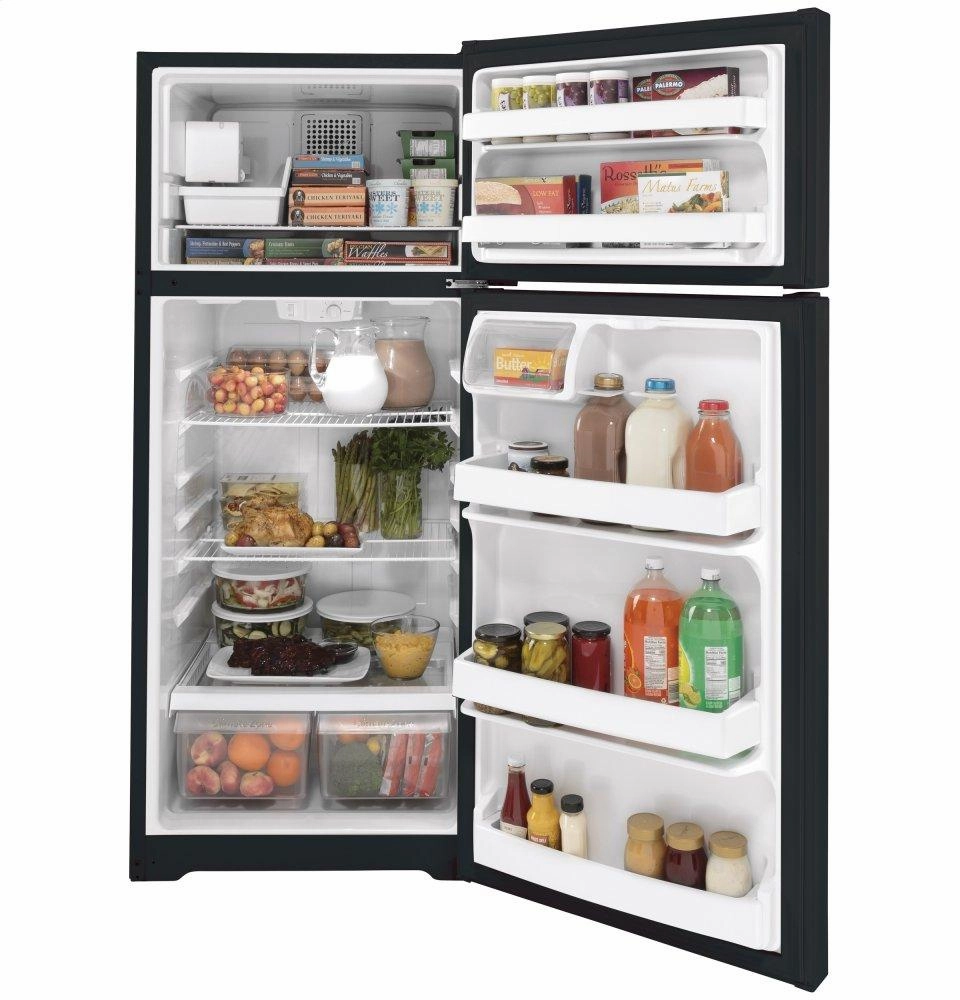 Ge Appliances GIE18DTNRBB Ge? Energy Star? 17.5 Cu. Ft. Top-Freezer Refrigerator