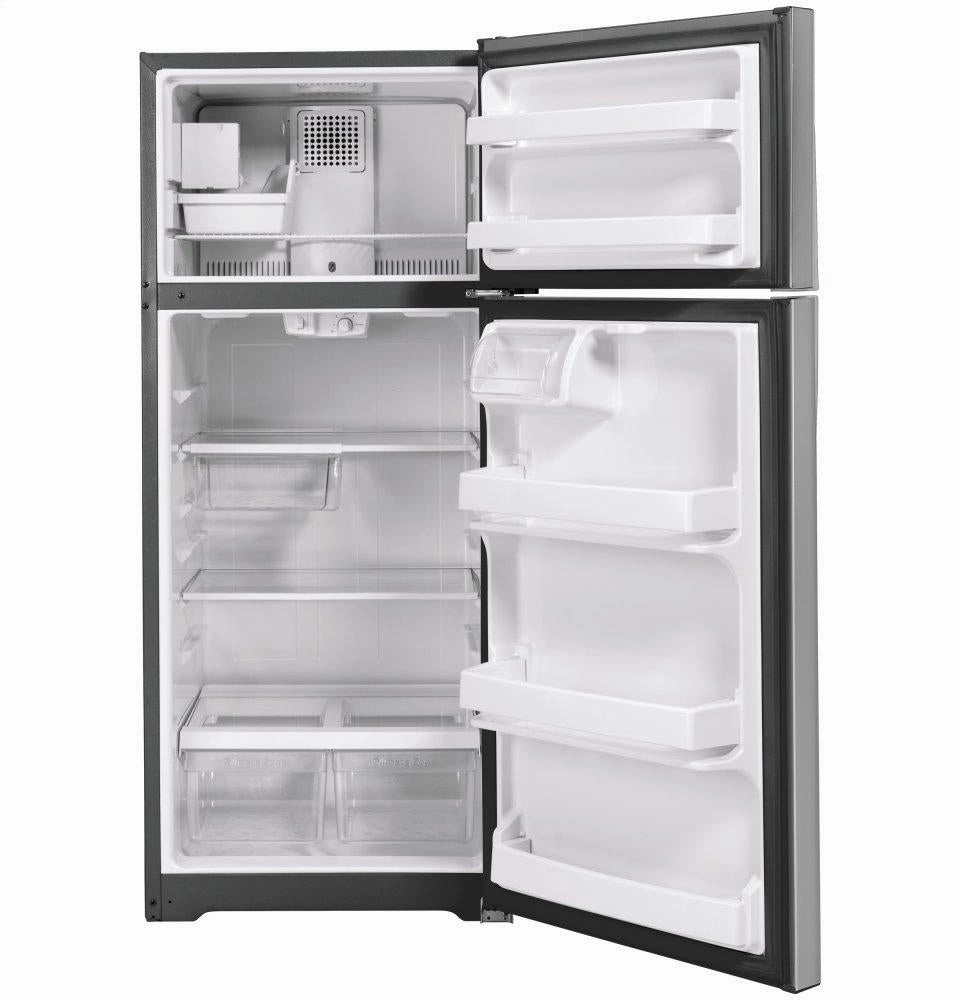 Ge Appliances GIE18GSNRSS Ge? Energy Star? 17.5 Cu. Ft. Top-Freezer Refrigerator