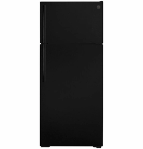 Ge Appliances GIE18GTNRBB Ge? Energy Star? 17.5 Cu. Ft. Top-Freezer Refrigerator Freestanding Refrigerators freestanding fridge freezer combo