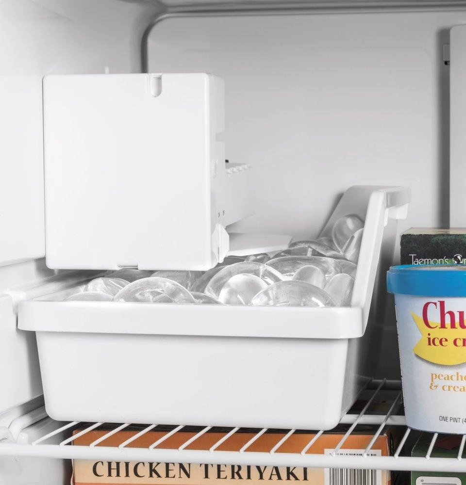 Ge Appliances GIE18GTNRWW Ge? Energy Star? 17.5 Cu. Ft. Top-Freezer Refrigerator