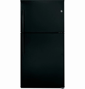 Ge Appliances GIE21GTHBB Ge? Energy Star? 21.1 Cu. Ft. Top-Freezer Refrigerator Freestanding Refrigerators freestanding fridge freezer combo