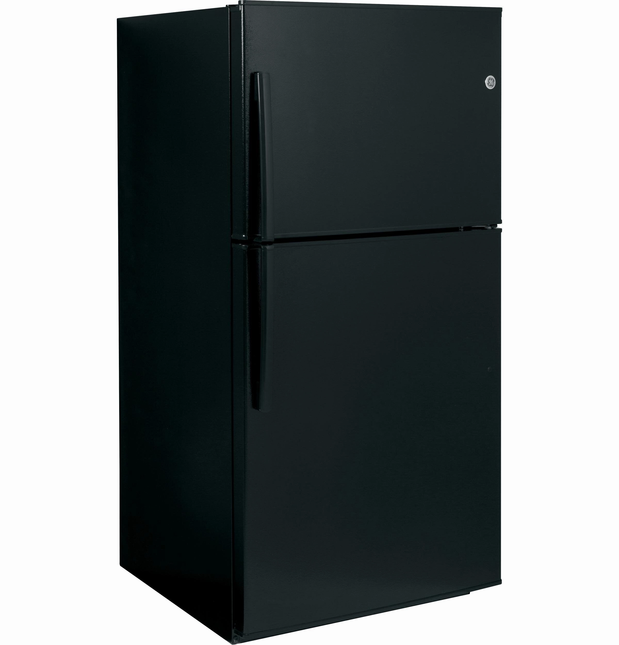 Ge Appliances GIE21GTHBB Ge? Energy Star? 21.1 Cu. Ft. Top-Freezer Refrigerator