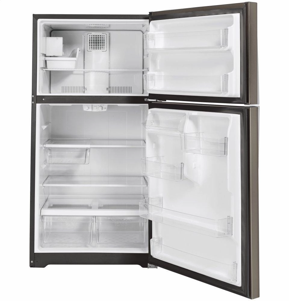 Ge Appliances GIE22JMNRES Ge? Energy Star? 21.9 Cu. Ft. Top-Freezer Refrigerator