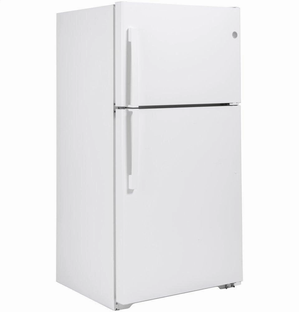 Ge Appliances GIE22JTNRWW Ge? Energy Star? 21.9 Cu. Ft. Top-Freezer Refrigerator