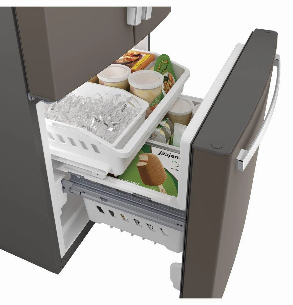 Ge Appliances GNE21FMKES Ge? Energy Star? 20.8 Cu. Ft. French-Door Refrigerator
