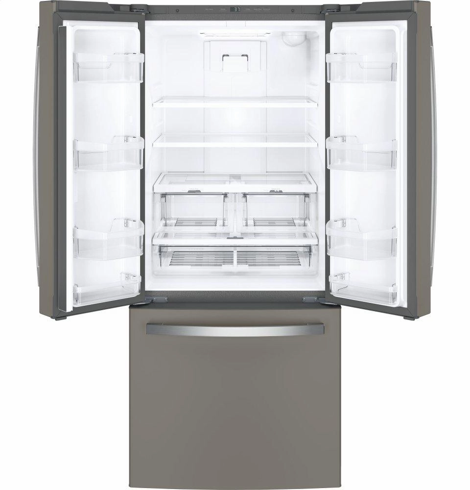 Ge Appliances GNE21FMKES Ge? Energy Star? 20.8 Cu. Ft. French-Door Refrigerator