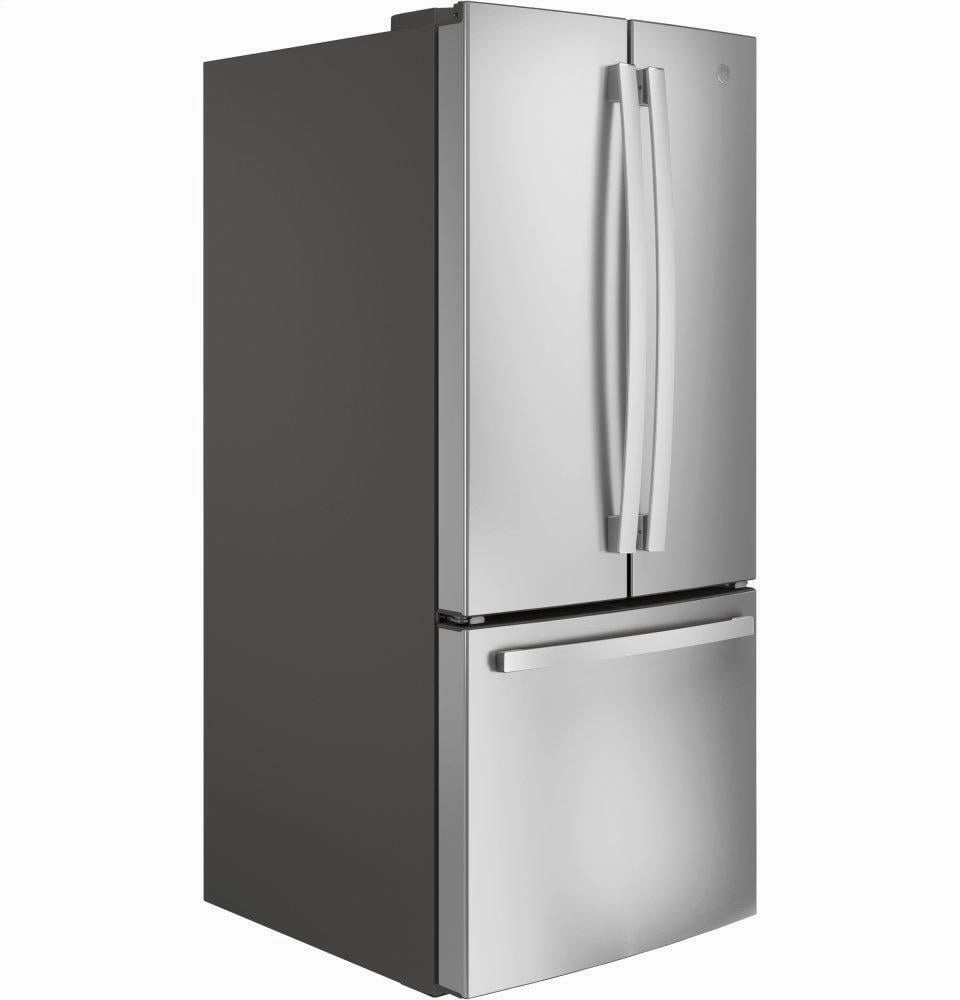 Ge Appliances GNE21FSKSS Ge? Energy Star? 20.8 Cu. Ft. French-Door Refrigerator