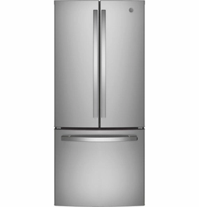 Ge Appliances GNE21FYKFS Ge? Energy Star? 20.8 Cu. Ft. French-Door Refrigerator Freestanding Refrigerators freestanding fridge freezer combo