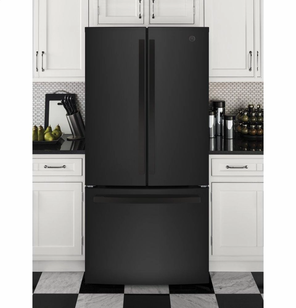 Ge Appliances GNE25JGKBB Ge? Energy Star? 24.7 Cu. Ft. French-Door Refrigerator