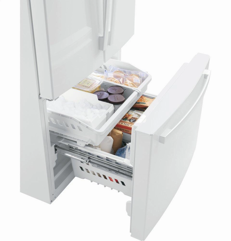 Ge Appliances GNE25JGKWW Ge? Energy Star? 24.7 Cu. Ft. French-Door Refrigerator