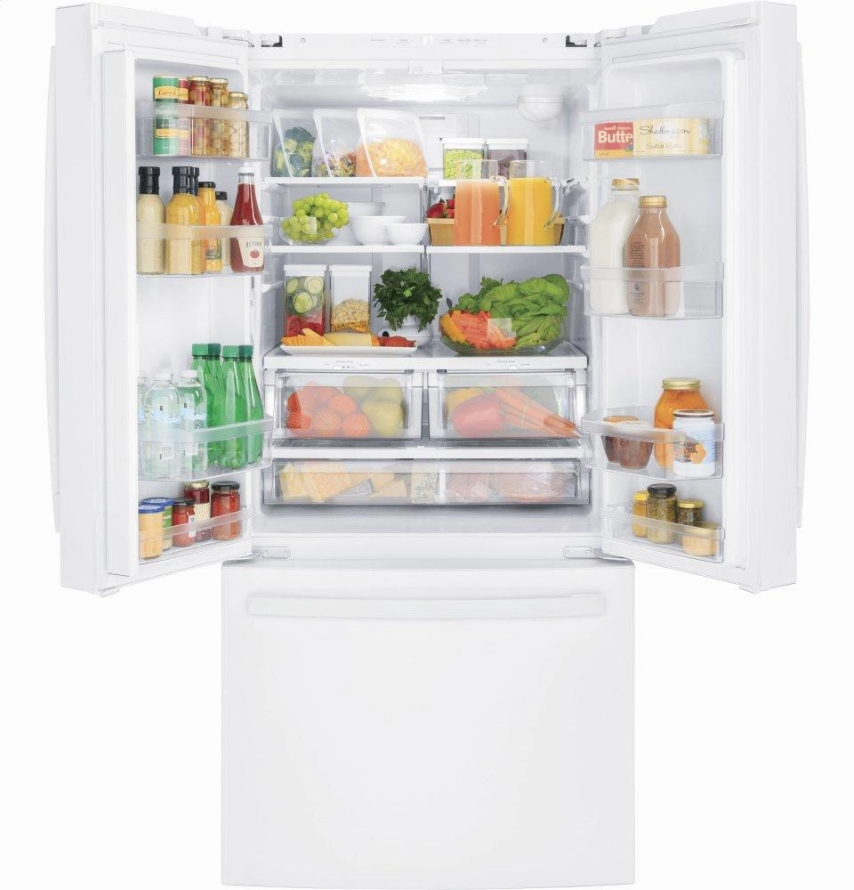 Ge Appliances GNE25JGKWW Ge? Energy Star? 24.7 Cu. Ft. French-Door Refrigerator