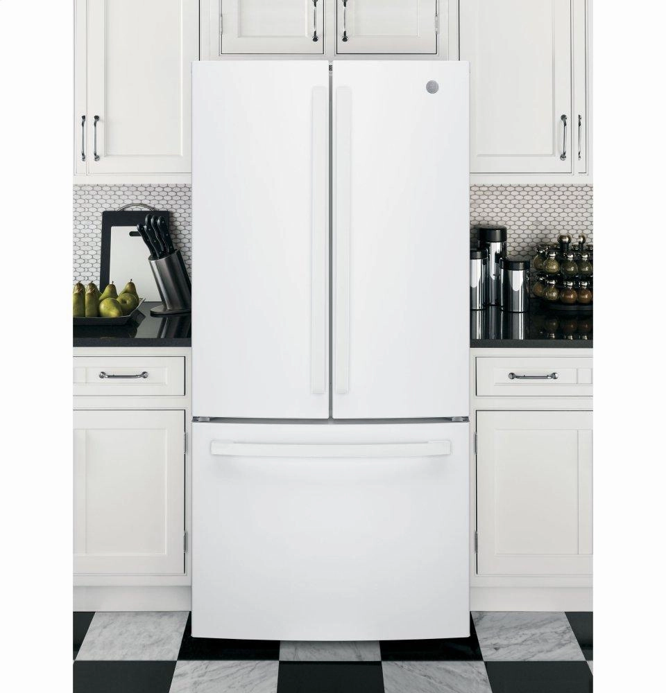 Ge Appliances GNE25JGKWW Ge? Energy Star? 24.7 Cu. Ft. French-Door Refrigerator