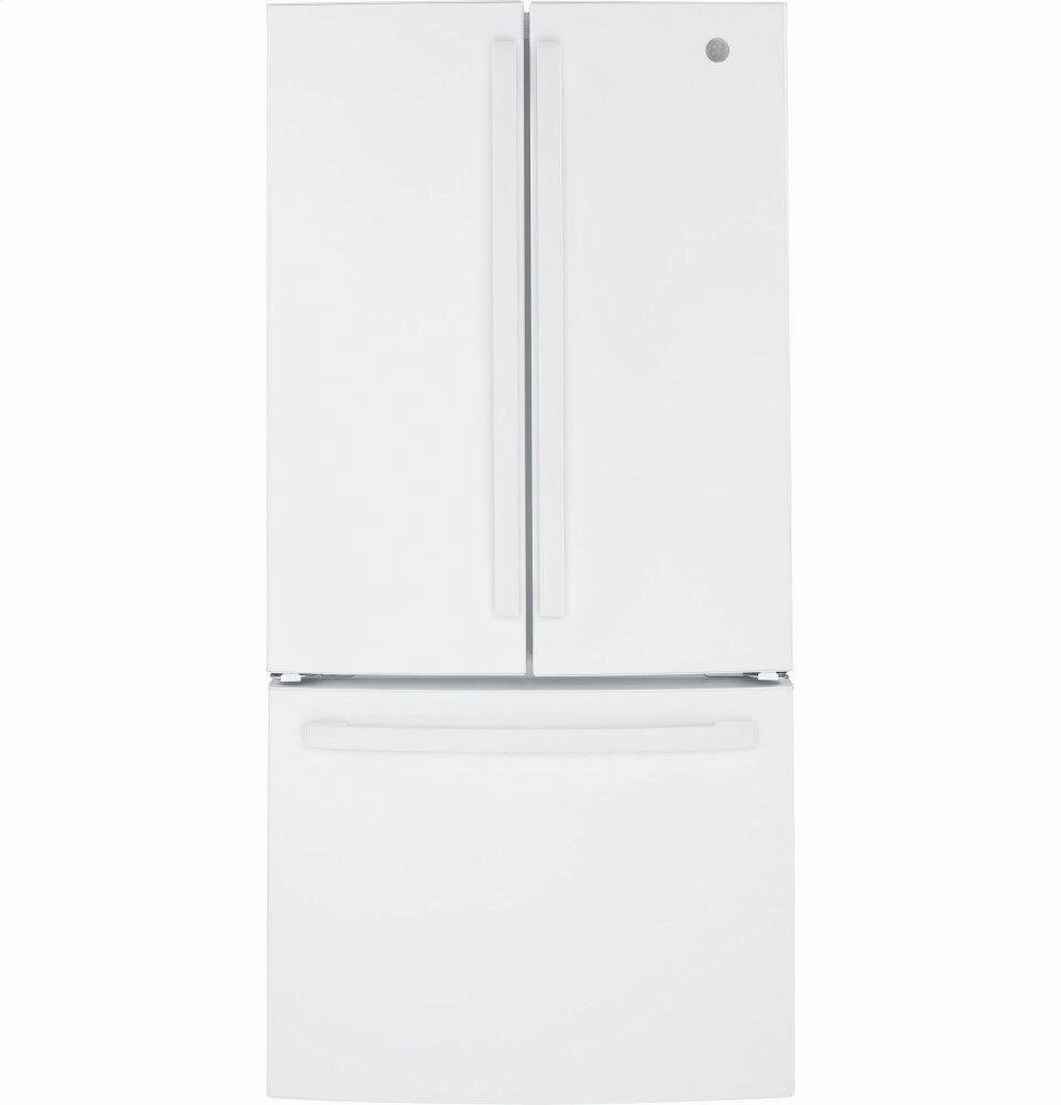 Ge Appliances GNE25JGKWW Ge? Energy Star? 24.7 Cu. Ft. French-Door Refrigerator Freestanding Refrigerators freestanding fridge freezer combo