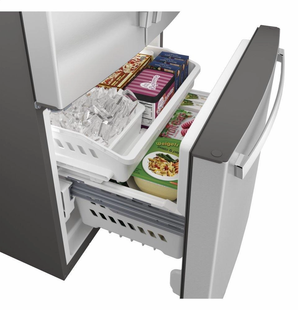 Ge Appliances GNE25JYKFS Ge? Energy Star? 24.7 Cu. Ft. French-Door Refrigerator